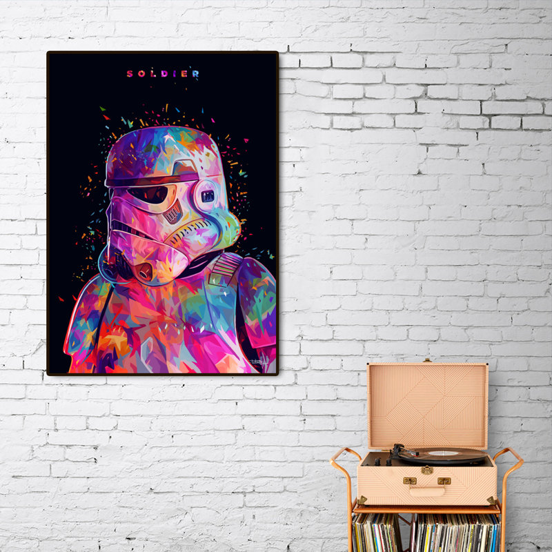 Ebern Designs Soldier Framed On Paper by Alessandro Pautasso Graphic